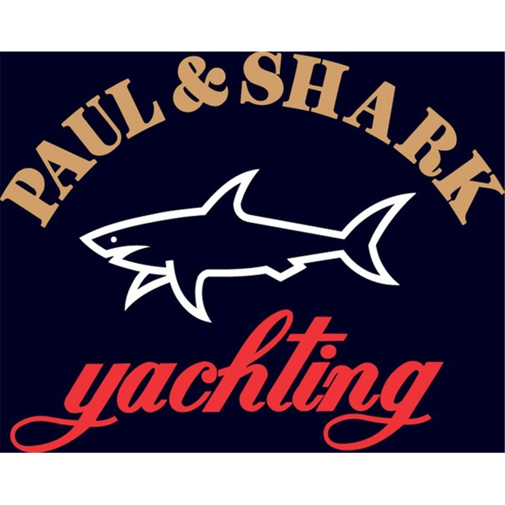 Paul & Shark MEN'S KNITTED POLOSHIRT C.W. COTTON